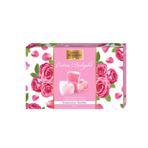 Lokum cu Ulei de Trandafir Extra Delight 140g
