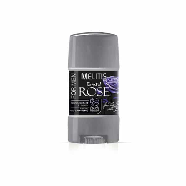 Deo-stick gel pentru bărbați împotriva transpirației Melitis Crystal Rose 65 g