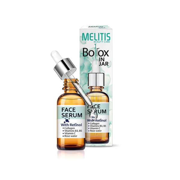 Ser anti-age pentru față cu retinol, colagen și vitamine Melitis Beauty Care – 20 ml
