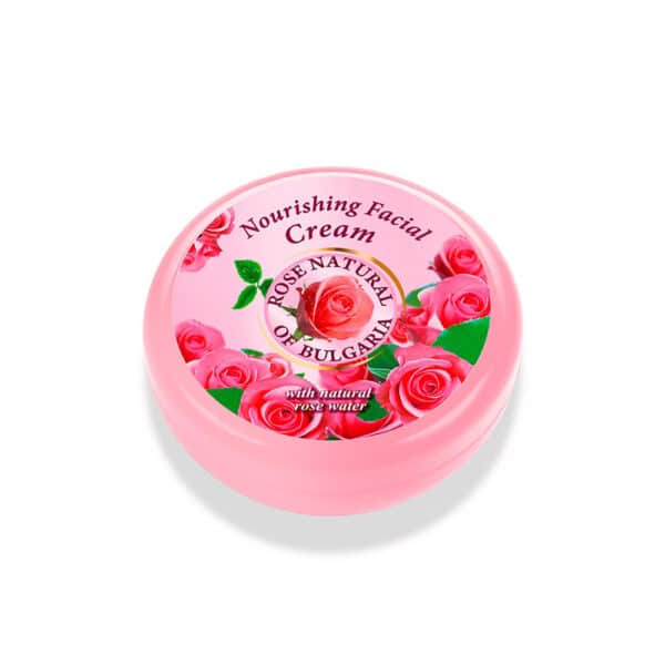 Cremă de față hidratantă cu apă de trandafir Rose Natural 100 ml