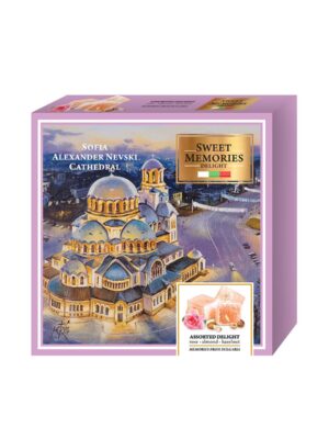 Rahat Turcesc Alexandru Nevski – cu Trandafir, Migdale și Alune, 140 g