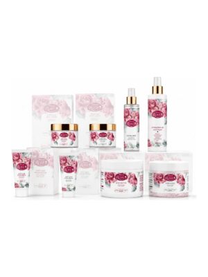 Set Natural Rose cu retinol și Q10 – seria completă, 8 produse