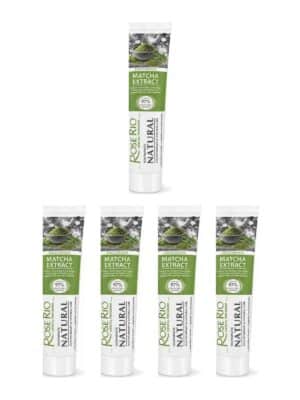 Set paste de dinți cu matcha Rose Rio – 5 bucăți