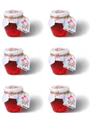 Set dulceață de trandafiri – 6 bucăți a câte 250 g