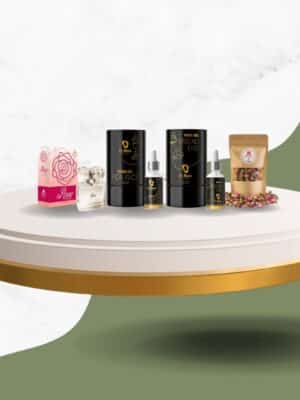 Pachet promoțional cu trandafir bulgăresc – produsele din set