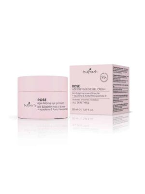Cremă de ochi cu ulei de trandafir Botanic Rose – gel-cremă, 50 ml