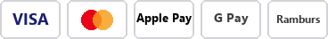 Metode de plată: Visa, Mastercard, Apple Pay, Google Pay, ramburs
